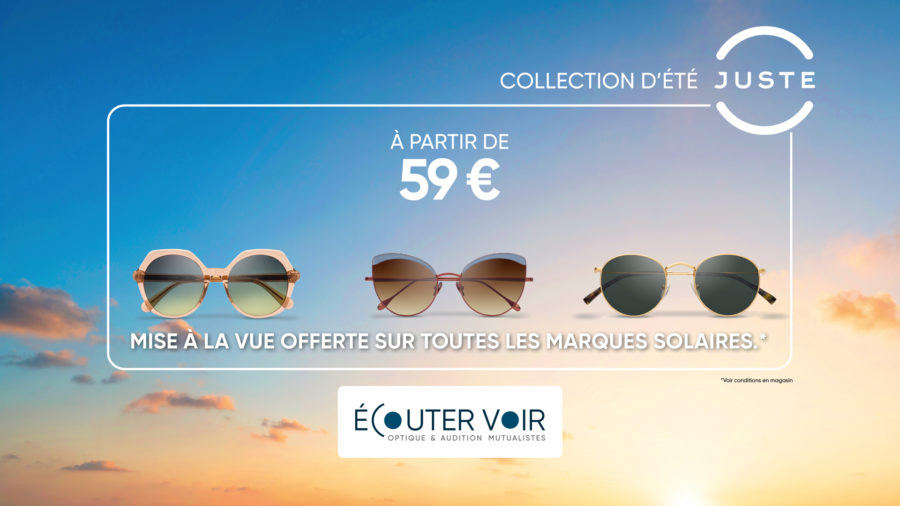 Découvrez en avant-première notre nouvelle collection solaire JUSTE | Mutualité Française Landes
